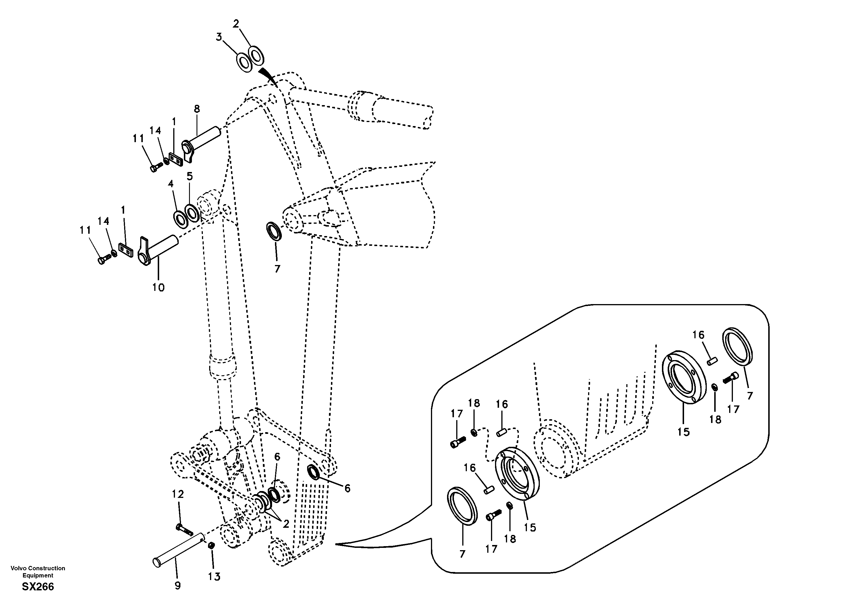 ekskavator-arm-piston